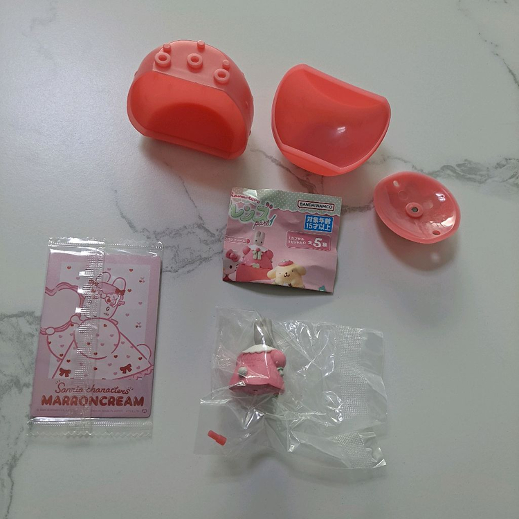 산리오 딸기프랜즈 1탄 마론크림 웨하스 8탄 일괄--1