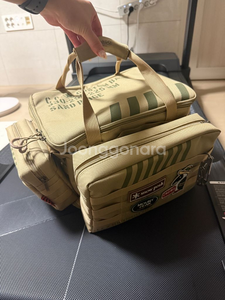 [카고컨테이너]커스텀백M+슬림스토리지백S+M--1