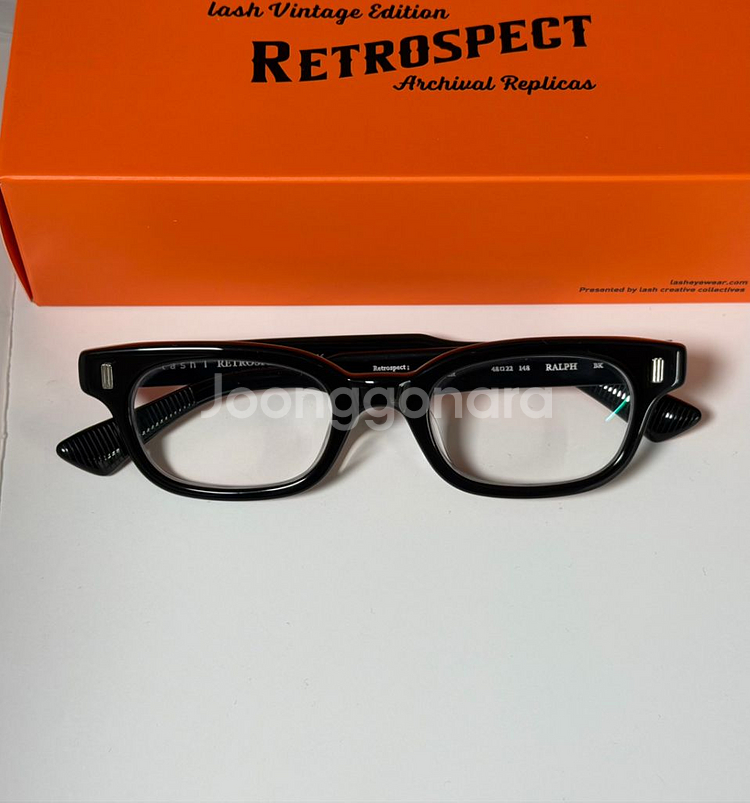 래쉬 랄프 블랙 lash RALPH BK 안경--1