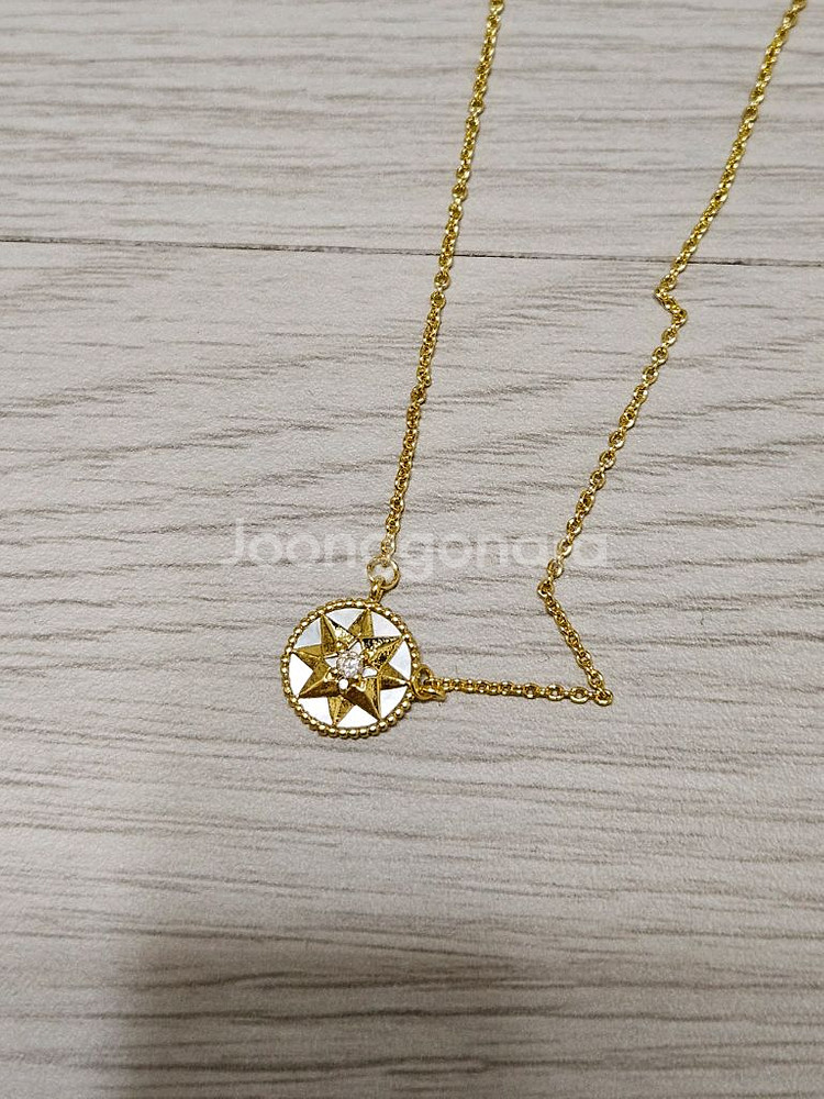 로즈드방 st 목걸이 + 반클리프 나비 st 귀찌--0