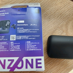 소니 INZONE Buds 게이밍 이어폰 블랙 / 인존