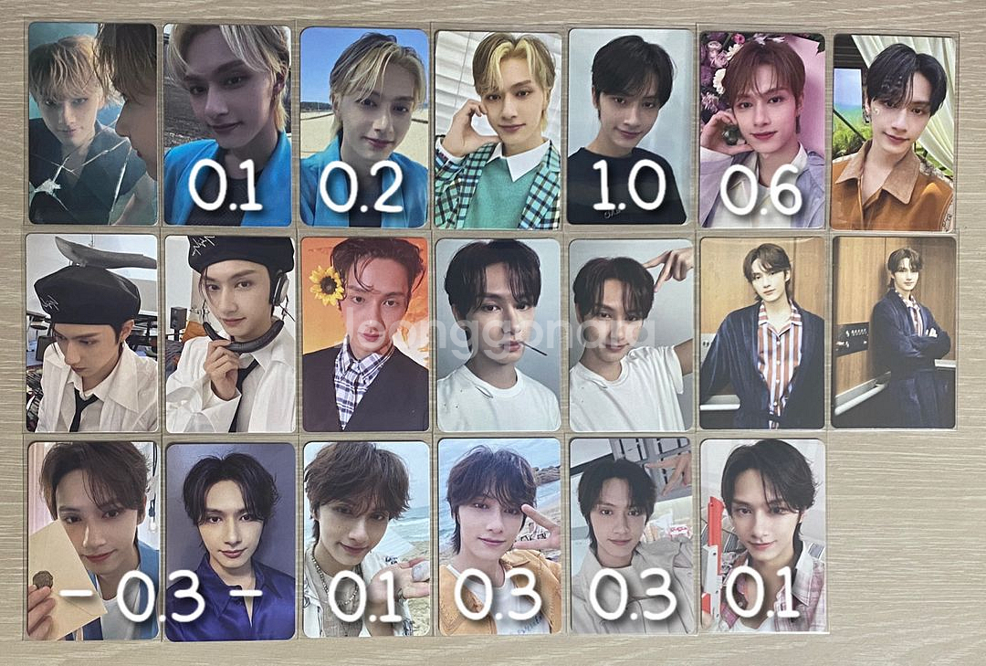 세븐틴 SVT 포카 대량 일괄 양도 판매--1