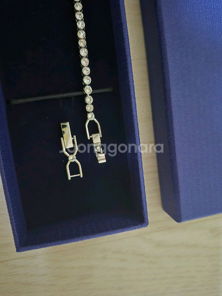 스와로브스키 테니스팔찌--1