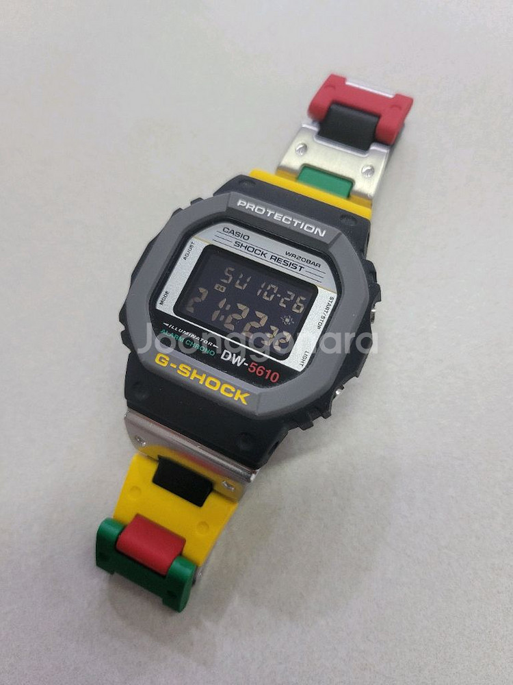 지샥 믹스 테이프 시계 DW 5610MT--0