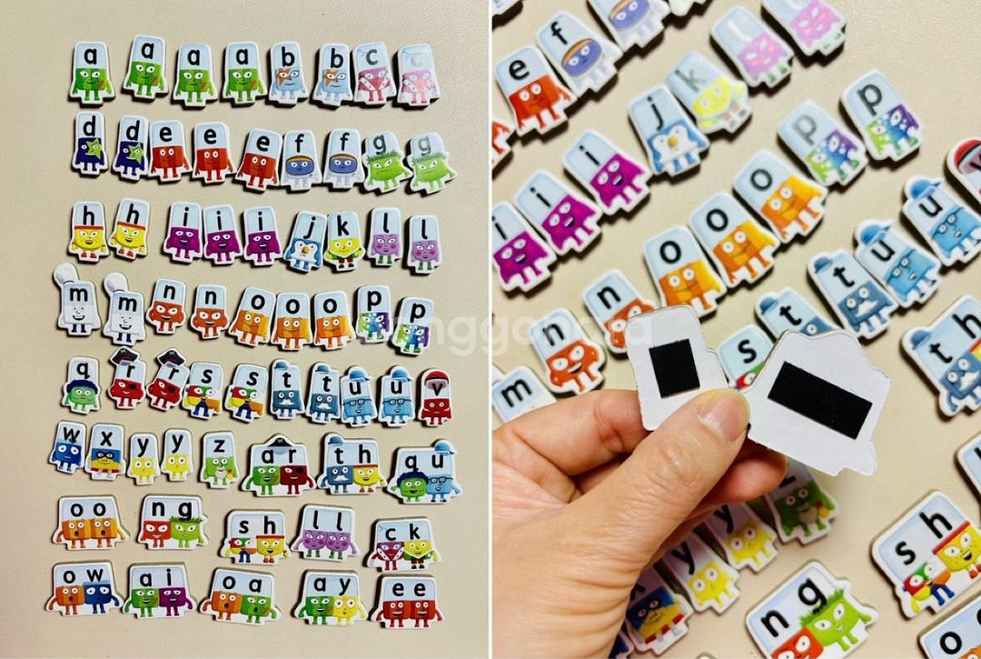 (택포)알파블럭스 3종+레터랜드 5종--5