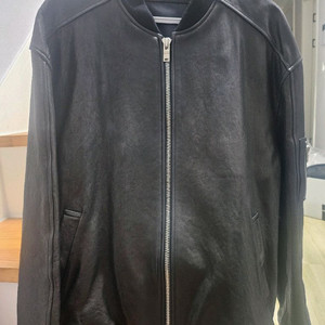 느와르라르메스 ma1 레더 가죽자켓