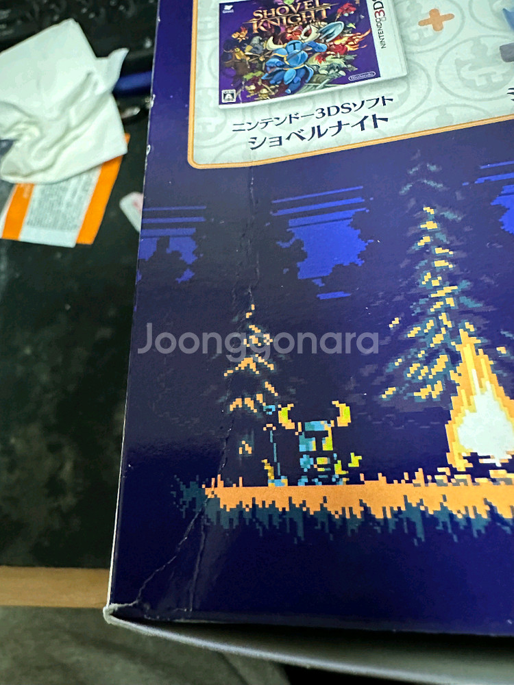 닌텐도3ds 삽질기사 쇼벌 나이츠 한정판--0