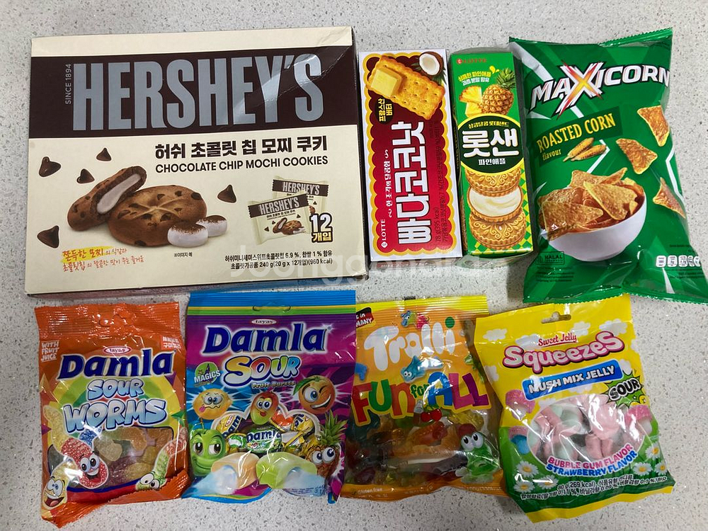 과자 레토르트 젤리 간식 세트--1