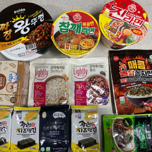 과자 레토르트 젤리 간식 세트