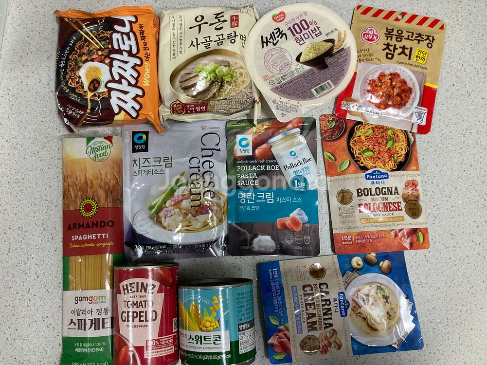 과자 레토르트 젤리 간식 세트--3