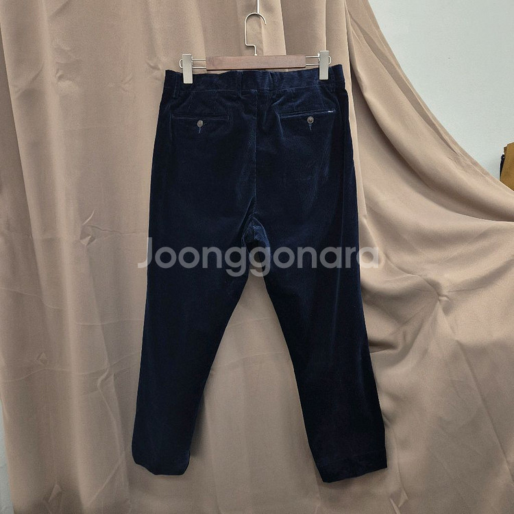 폴로 스트레치 클래식핏 코듀로이 팬츠 네이비 36/34--3