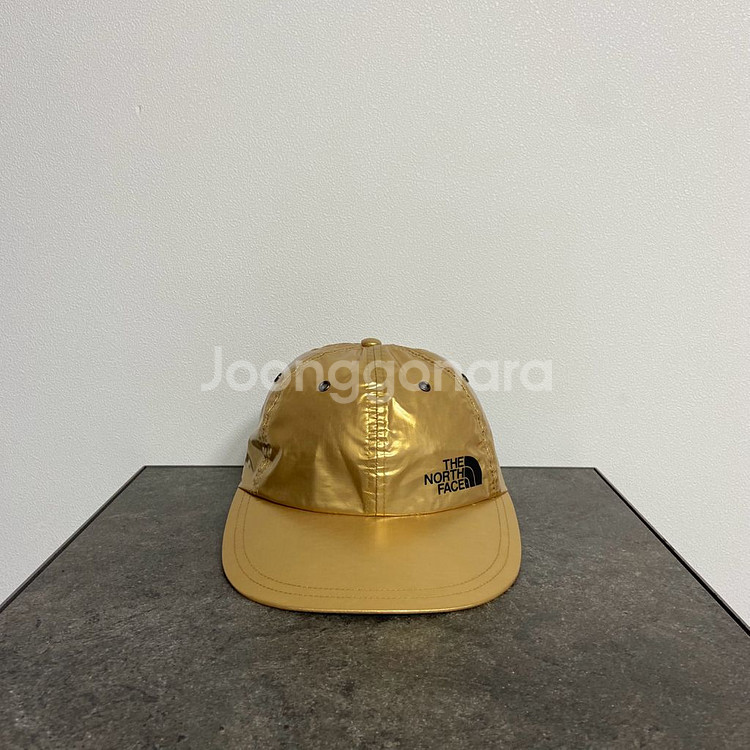 슈프림X노스페이스 콜라보 골드 볼캡 모자 6패널 모자--0