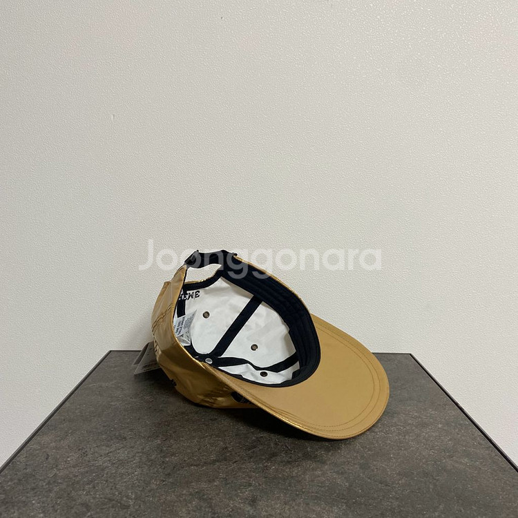 슈프림X노스페이스 콜라보 골드 볼캡 모자 6패널 모자--6