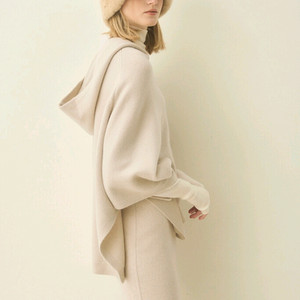 더캐시미어 샘플 캐시미어 후드숄 가디건 랑방 마인 타임