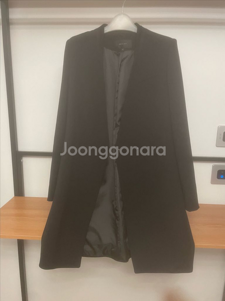온앤온 노카라 롱자켓--0