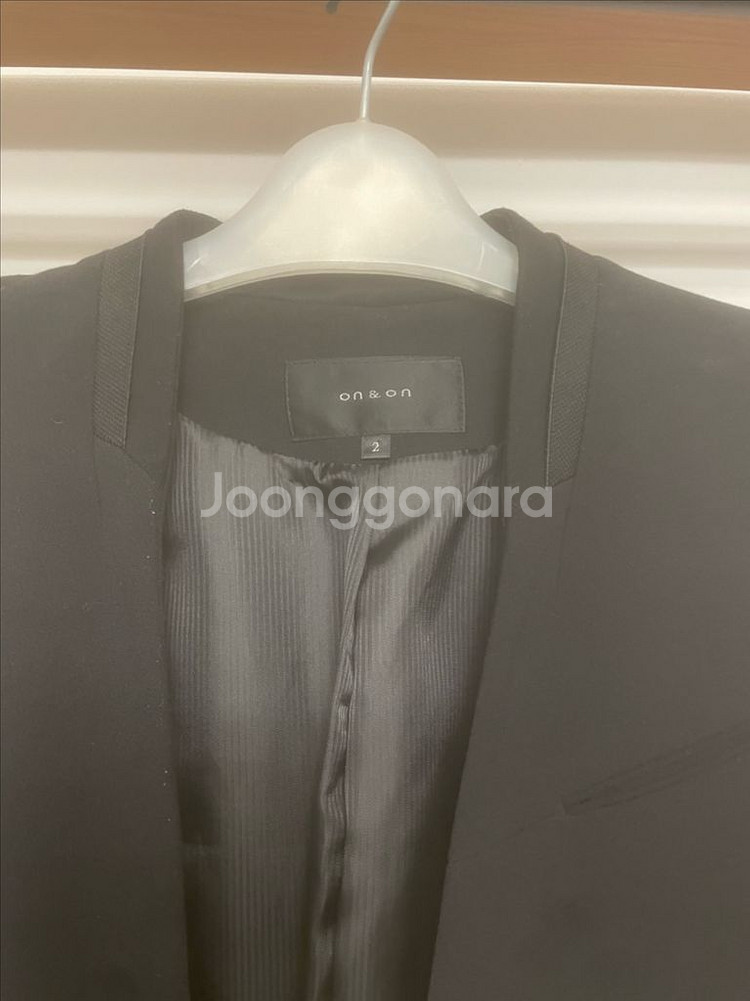 온앤온 노카라 롱자켓--1