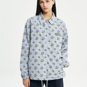 메종키츠네 플라워 코치 자켓 xs