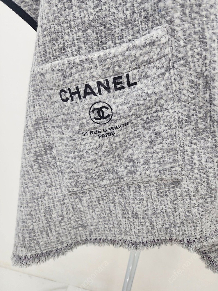 마지막1새상품 샤넬 모직 숄망토 초겨울까지 ok--4