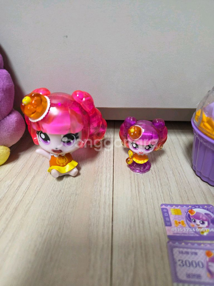 티니핑)말랑핑피규어+말랑핑서프라이즈인형+케이크피규어 일--2