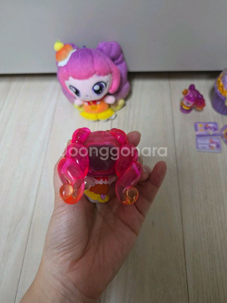 티니핑)말랑핑피규어+말랑핑서프라이즈인형+케이크피규어 일--6