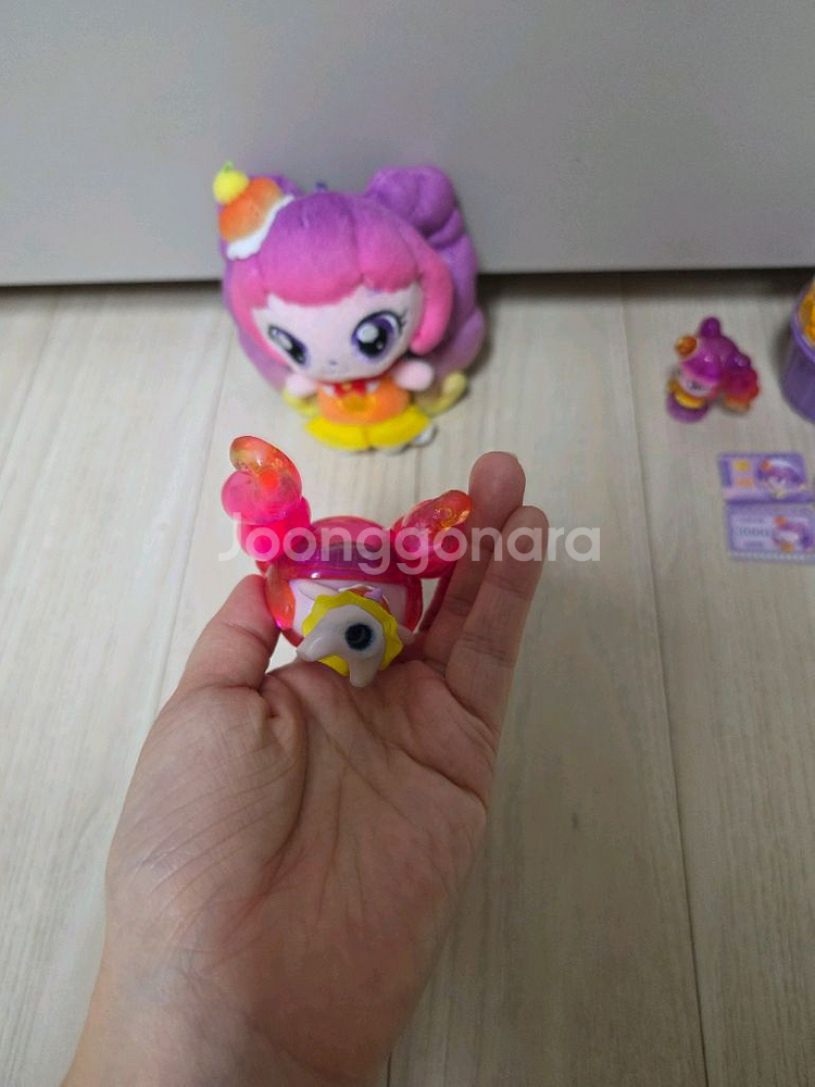 티니핑)말랑핑피규어+말랑핑서프라이즈인형+케이크피규어 일--7