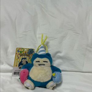 포켓몬스터 생일케이크 잠만보 인형키링 새상품(정품)