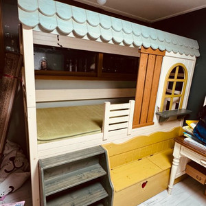 나무와 아이2층침대