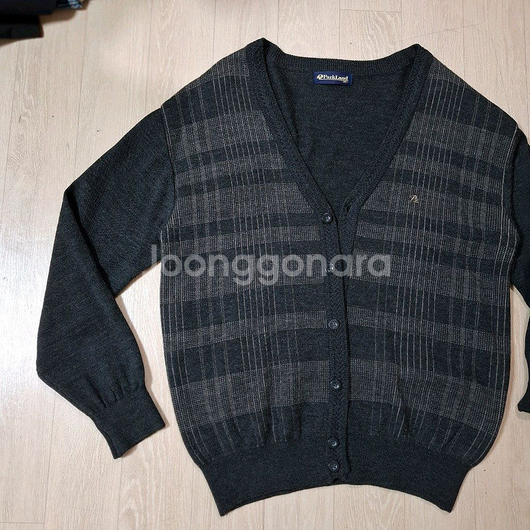파크랜드 니트 카디건 100--1