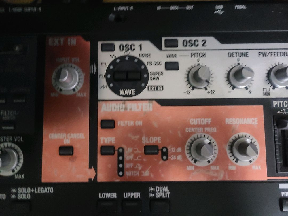 Roland SH-201 아날로그 신디사이저--1