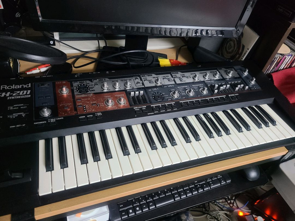 Roland SH-201 아날로그 신디사이저--3
