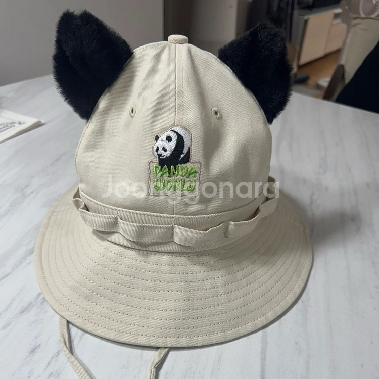 에버랜드 모자 판다 월드 푸바오 모자--1