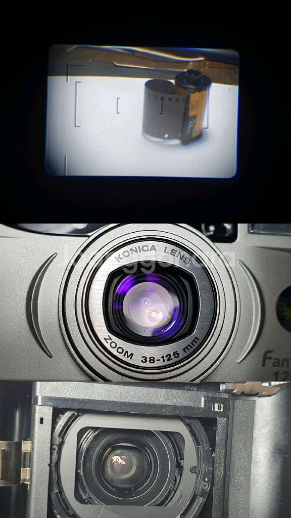 코니카 판타지오 125ez 38-125mm 필름카메라--9