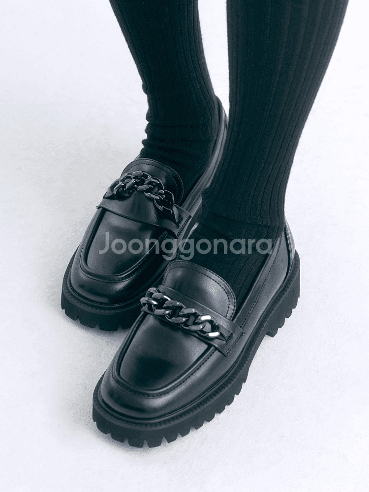 슈펜 체인 청키 로퍼 230--0