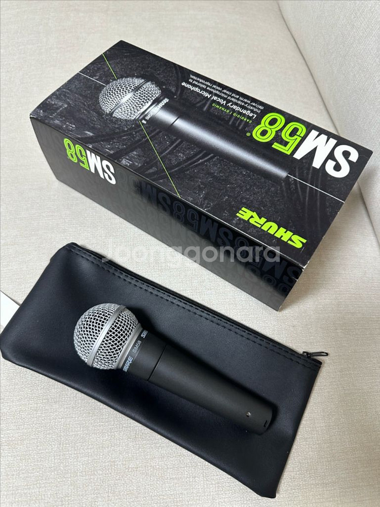 슈어 sm58 거의새상품--0