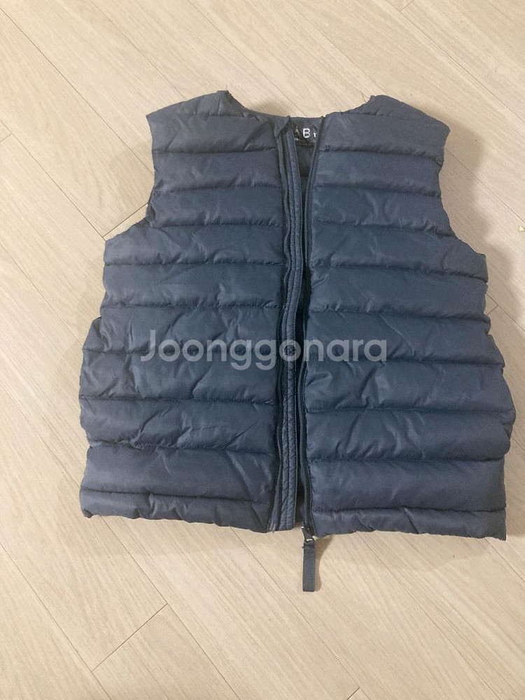 유아 패딩조끼 2벌 일괄 110, 120--0