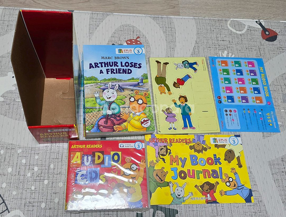 아서리더스 3레벨 풀세트- 세이펜 에디션, 미사용.--1