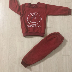 유아 기모 상하복 일괄