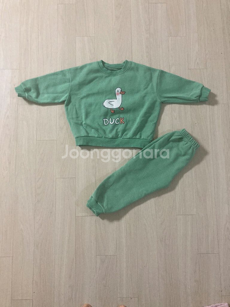 유아 기모 상하복 일괄--2