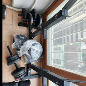 홈짐 세트 마인드머슬 스쿼트랙, cnk 원판