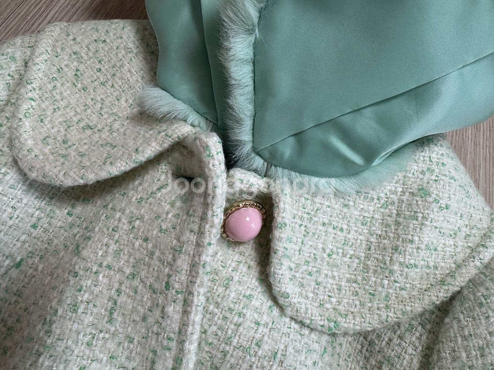 프랜치캣 모직코트(130사이즈) 택포--4