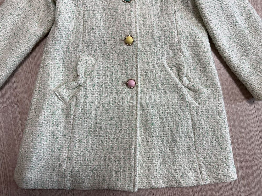 프랜치캣 모직코트(130사이즈) 택포--2