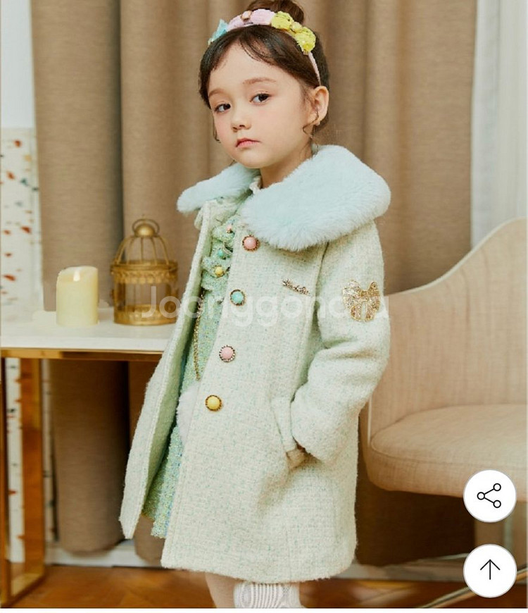 프랜치캣 모직코트(130사이즈) 택포--7