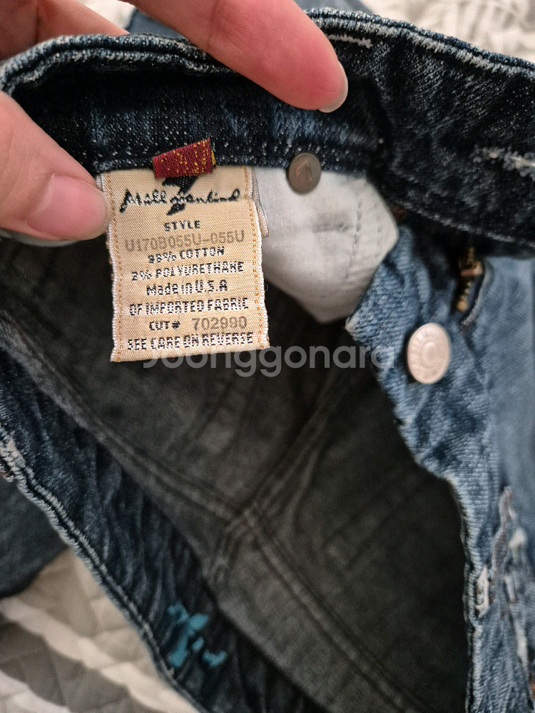 7 For All Mankind A포켓 스트레이트 핏--2