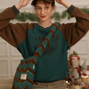 피그먼트 덤블 투톤 크로스백 & 숄더백 새상품