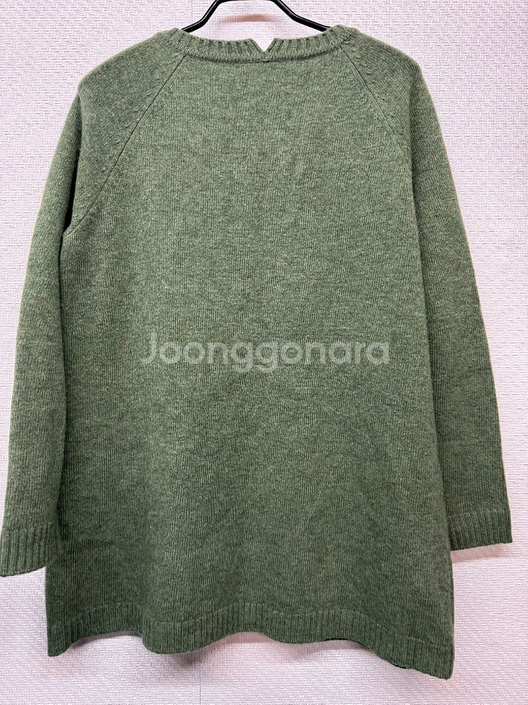 기비 패치워크 부엉이 울캐시미어 니트 (55)--3