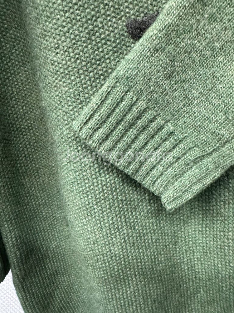 기비 패치워크 부엉이 울캐시미어 니트 (55)--4