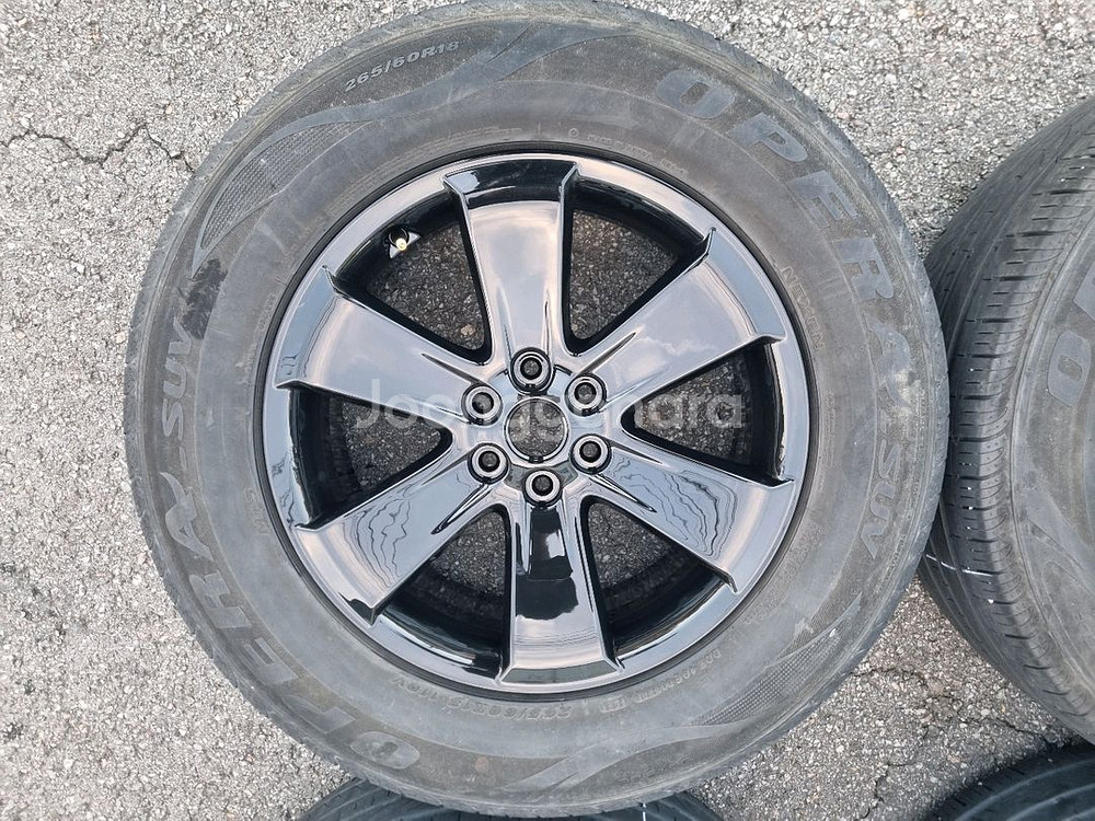 모하비 블랙유광 18인치 휠타이어 팝니다--1