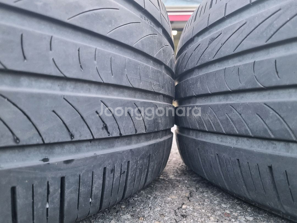 모하비 블랙유광 18인치 휠타이어 팝니다--6