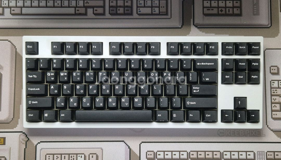 트랜지션 라이트 + 알루상판 키보드 판매합니다--0