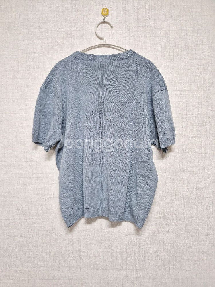 니트 반팔 티셔츠--1